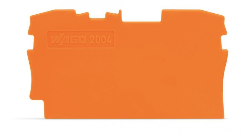 ścianka końcowa/wewnętrzna grubość 1 mm, pomarańcz