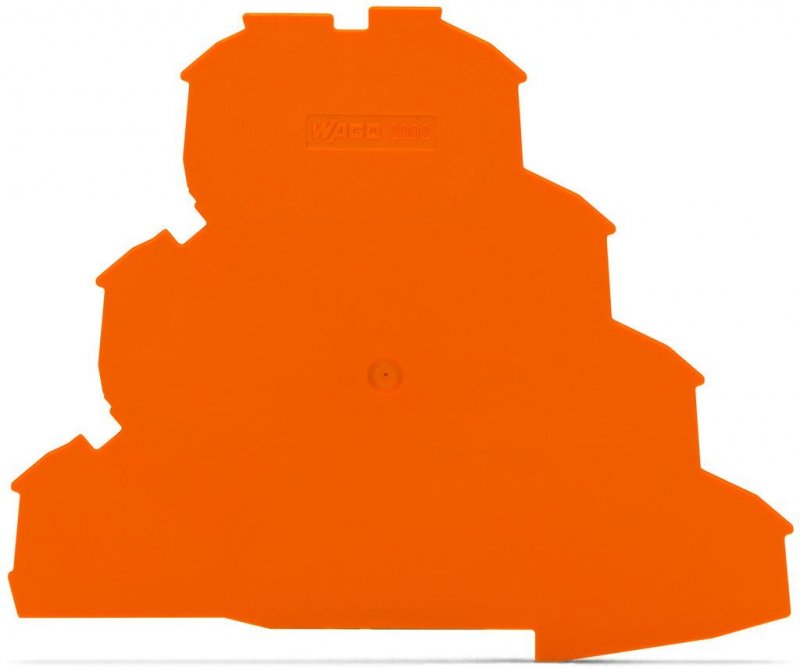 Ścianka końcowa/wewnętrzna gr 1 mm, pomarańczowa