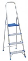 DRABINA ALUMINIOWA WOLNOSTOJĄCA 130CM 2 STOPNIE + PODEST