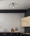 MILD SPIRALA 3X6W LED SZARY 3000K