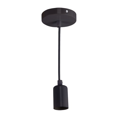 Żyrandol Lampa wisząca UNO E27 CLG BLACK IDEUS