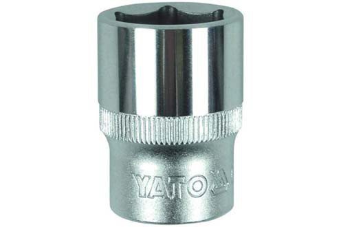 NASADKA KRÓTKA 6-KĄTNA CHROMOWANA 1/2&#039;&#039; 21MM