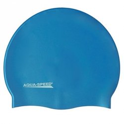 Czepek Aqua-Speed silikon Mega senior niebieski