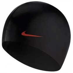 Czepek silikonowy Nike 93060 001 senior czarny