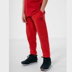 Spodnie 4F HJZ22-JSPMD001 62S czerwony 158 cm