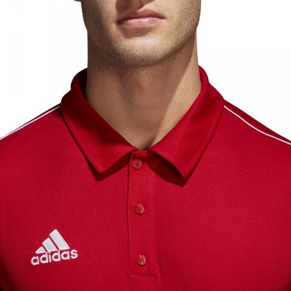 Koszulka adidas Polo Core 18 CV3591 czerwony XL