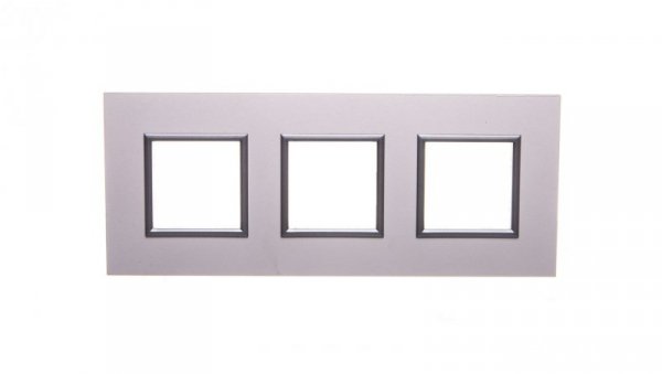 DANTE Ramka potrójna aluminium lakierowane ALUMINIUM 4542283