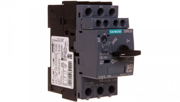 Wyłącznik silnikowy 3P 7kW 11-16A 1Z 1R S00 3RV2011-4AA15
