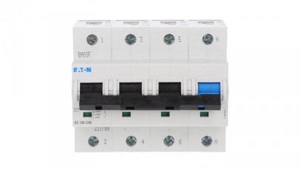 Wyłącznik nadprądowy 3P+N C 40A 25kA AC AZ-3N-C40 211788