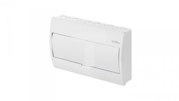 Rozdzielnica modułowa Elegant 1x18 natynkowa IP40 N+PE drzwi białe 2404-00