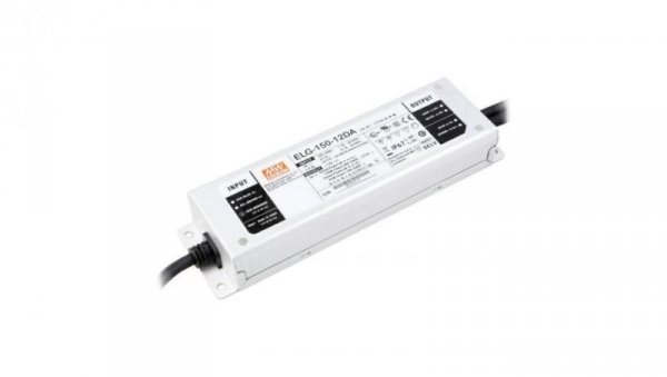 Zasilacz led MeanWell 120W 12VDC ELG-150-12DA IP67 10A DALI