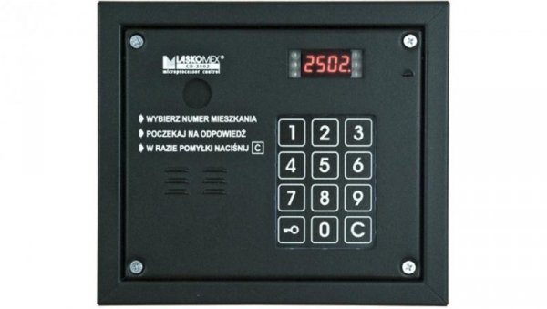 Cyfrowy Panel audio z czytnikiem kluczy iButton Dallas CP-2503TP