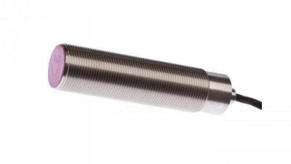 Czujnik indukcyjny M18x1 dł 70 mm zabudowany Sn: 5 10-35V DC 180stC PNP NO kabel 5m PTFE IP50 stal nierdzewna IB18C339