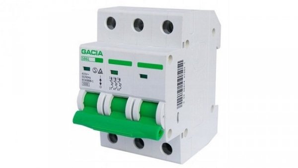Wyłącznik nadprądowy 3P C 20A 6kA AC / SB6L-3P-20C