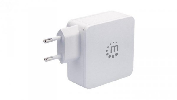 Zasilacz 230V USB-C Power Delivery 45W 3-20V USB-A 5V 2.4A