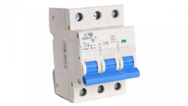 Wyłącznik nadprądowy 3P C 10A 6kA AC LC-Tec