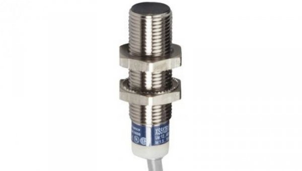 Czujnik indukcyjny 12-24V DC M12 z wyjściem PNP 1NC kabel 2m XS512B1PBL2