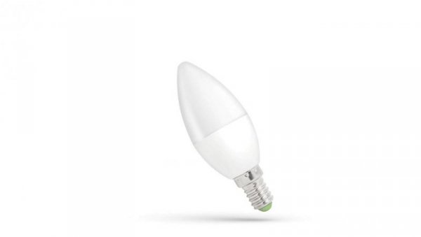 LED ŚWIECOWA E-14 230V 6W WW SPECTRUM