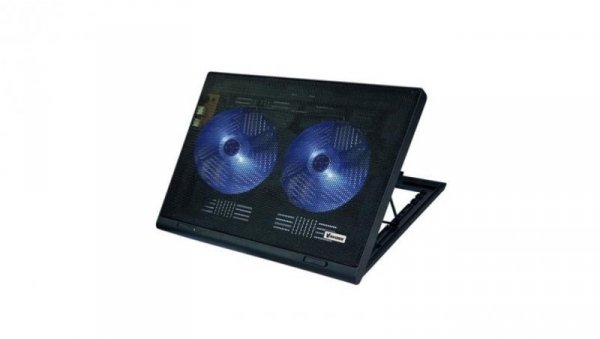 Podstawka chłodząca pod notebook VAKOSS LF-2463UK (17.x cala 2 wentylatory HUB)