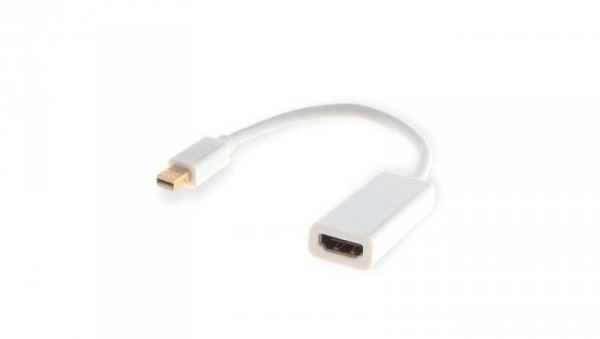 Adapter SAVIO cl-57 (Mini DisplayPort M - HDMI F 0,10m kolor biały)