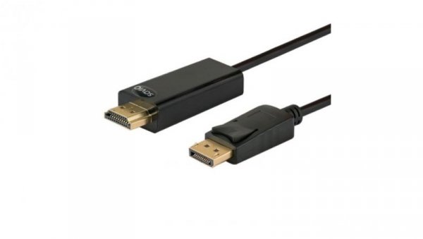 Kabel SAVIO CL-56 (HDMI M - DisplayPort M 1,5m kolor czarny)