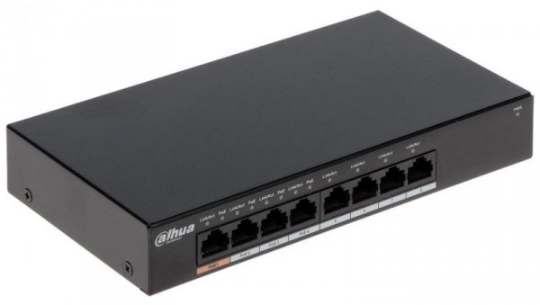 Switch 8-portowy DAHUA PFS3008-8GT-L-V2