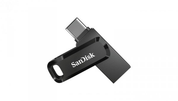 Pendrive SanDisk Ultra Dual GO SDDDC3-032G-G46 (32GB USB 3.0, USB-C kolor czarny)
