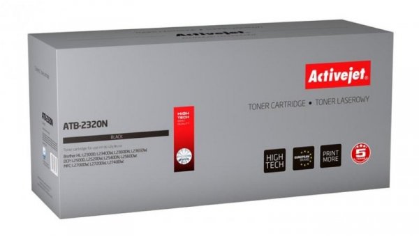 Toner Activejet ATB-2320N (zamiennik Brother TN-2320 Supreme 2600 stron czarny)