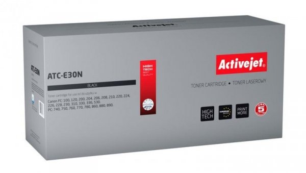 Toner Activejet ATC-E30N (zamiennik Canon E-30 Supreme 4000 stron czarny)