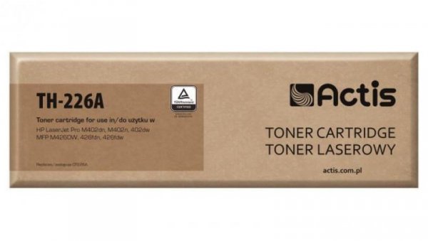 Toner ACTIS TH-226A (zamiennik HP 226A CF226A Standard 3100 stron czarny)