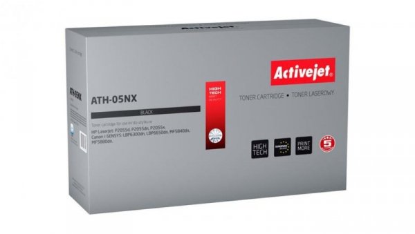 Toner Activejet ATH-05NX (zamiennik HP 05X CE505X, Canon CRG-719H Supreme 6500 stron czarny)