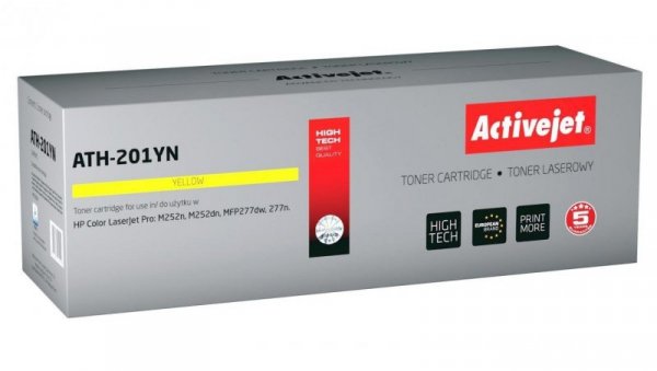 Toner Activejet ATH-201YN (zamiennik HP 201A CF402A Supreme 1400 stron żółty)