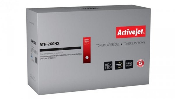 Toner Activejet ATH-260NX (zamiennik HP 649X CE260X Supreme 17000 stron czarny)