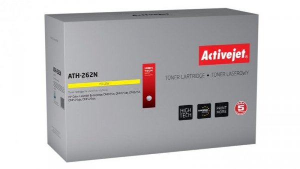Toner Activejet ATH-262N (zamiennik HP 648A CE262A Supreme 11000 stron żółty)