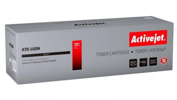 Toner Activejet ATK-160N (zamiennik Kyocera TK-160 Supreme 2500 stron czarny)
