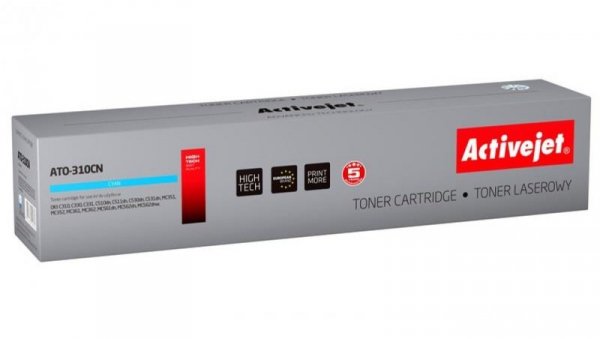Toner Activejet ATO-310CN (zamiennik OKI 44469706 Supreme 2000 stron niebieski)