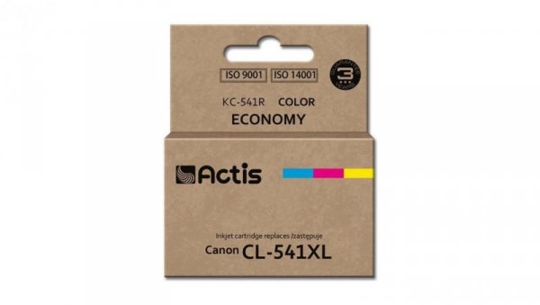 Tusz ACTIS KC-541R (zamiennik Canon CL-541XL Standard 18 ml kolor)