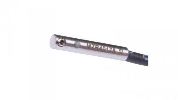 Czujnik magnetyczny na cylinder T-rowek 3,75 mm śr: 3,6 mm dł: 20 mm 10-30V DC PNP NO złącze kablowe M8 3-pinowe 0,3 m IP67 MZR4