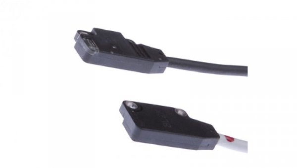 Czujnik optyczny bariera świetlna 10x3,5x14mm Sn: 0,15m 12-24V DC PNP NO kabel 2m IP67 OYQ30100