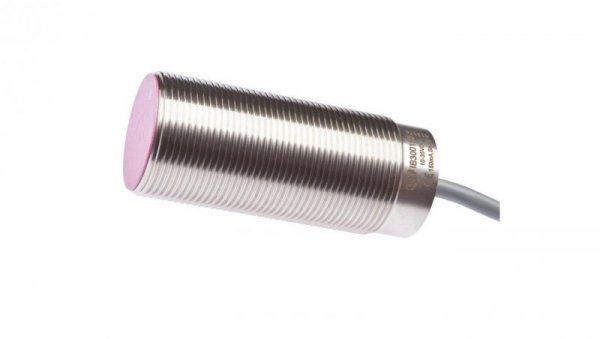 Czujnik indukcyjny M30x1,5 dł 70mm zabudowany Sn: 10mm 10-35V DC PNP NO złącze kablowe 2m IP65 IB300155