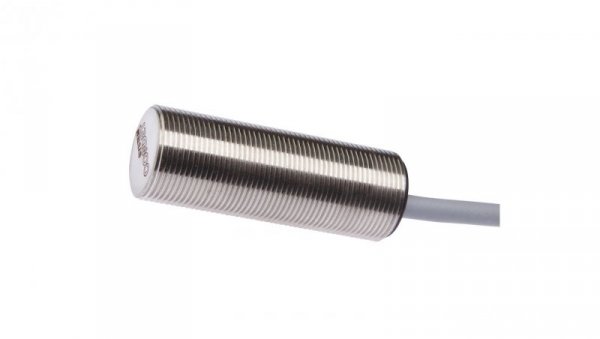 Czujnik indukcyjny M18x1 dł: 50mm zabudowany Sn: 10mm 10-30V DC 85 stC PNP NC kabel 2m PUR IP68 60bar IC180206