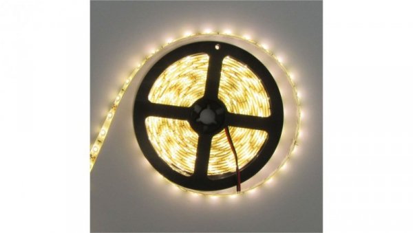 Taśma LED 2835 60 diod/m 24W 4,8W/m 12V IP63 WW 3000K /5m/