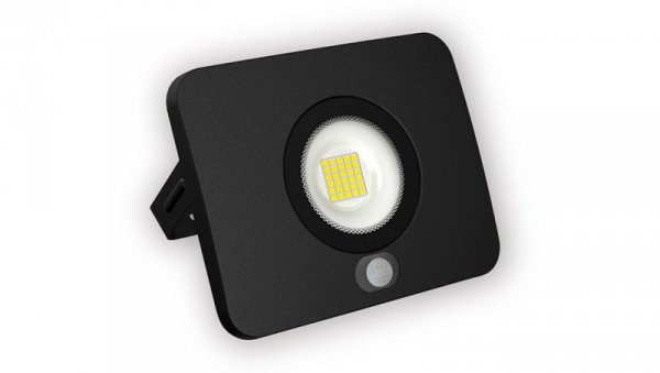 Naświetlacz LED SURFI 30W 2100lm 3000K IP65 czarny czujnik LFL430BS