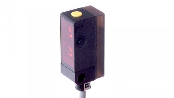 Czujnik optyczny odbiciowy 27x14x12mm Sn: 20-120mm 10-30V DC PNP NO złącze kablowe M8 3pin 0,2m PVC IP65 OT140170