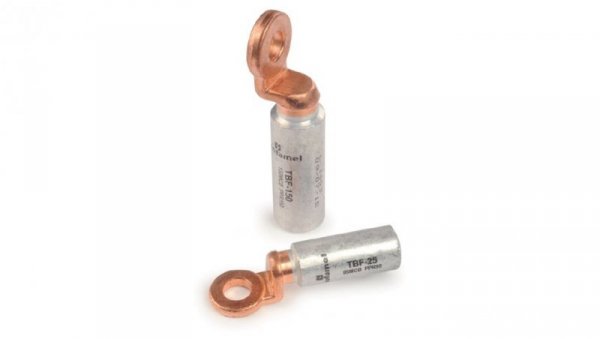 Końcówka kablowa oczkowa CU/AL 50mm2 / Końcówka Bimetal / 110130 AL-CU TBF-50