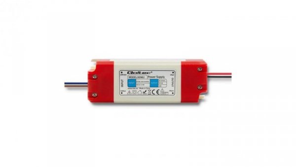 Qoltec Zasilacz impulsowy LED IP20 24W 12V 2A