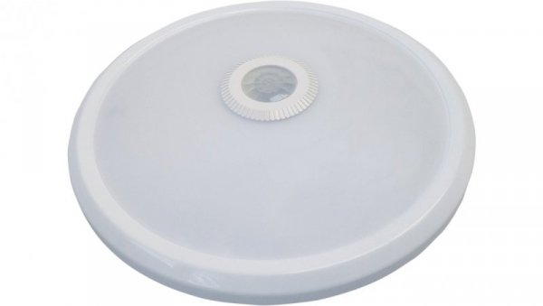 Plafon LED 16W 1150lm 4000K/neutralna IP20 okrągły z czujnikiem ruchu PIR biały LED MANA 16W NW GXPS010