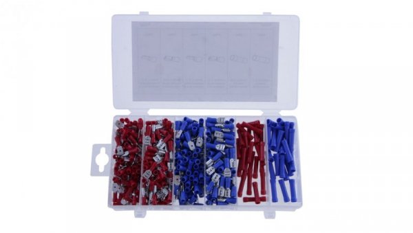 Konektory izolowane / konektor męski / konektor żeński / Złączka izolowana / Zestaw konektorów izolowanych / BOX-10 / 450 sztuk