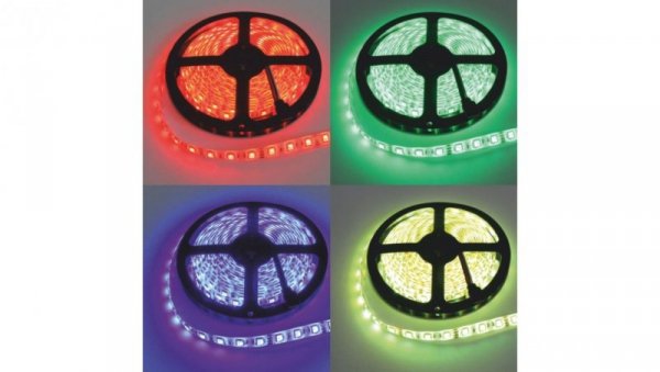 Taśma LED 5050 30 diod/m 36W 12V IP20 RGB /5m/