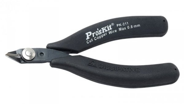 Szczypce obcinaczki 120mm 1PK-211 Cu – do 0,8mm